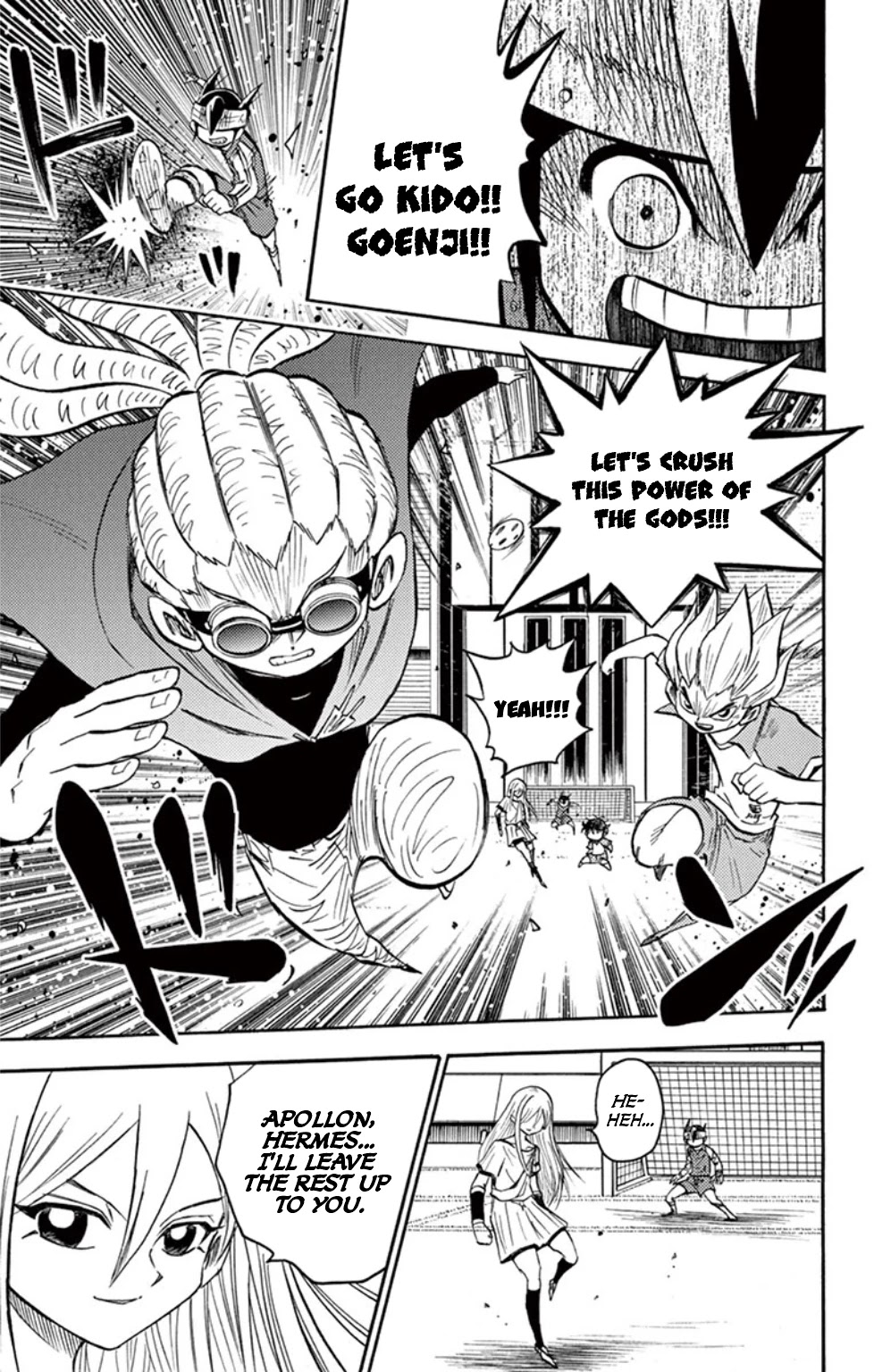 Inazuma Eleven Chapter 19 page 23 - Chapter 19: Those that Stand against God...!!