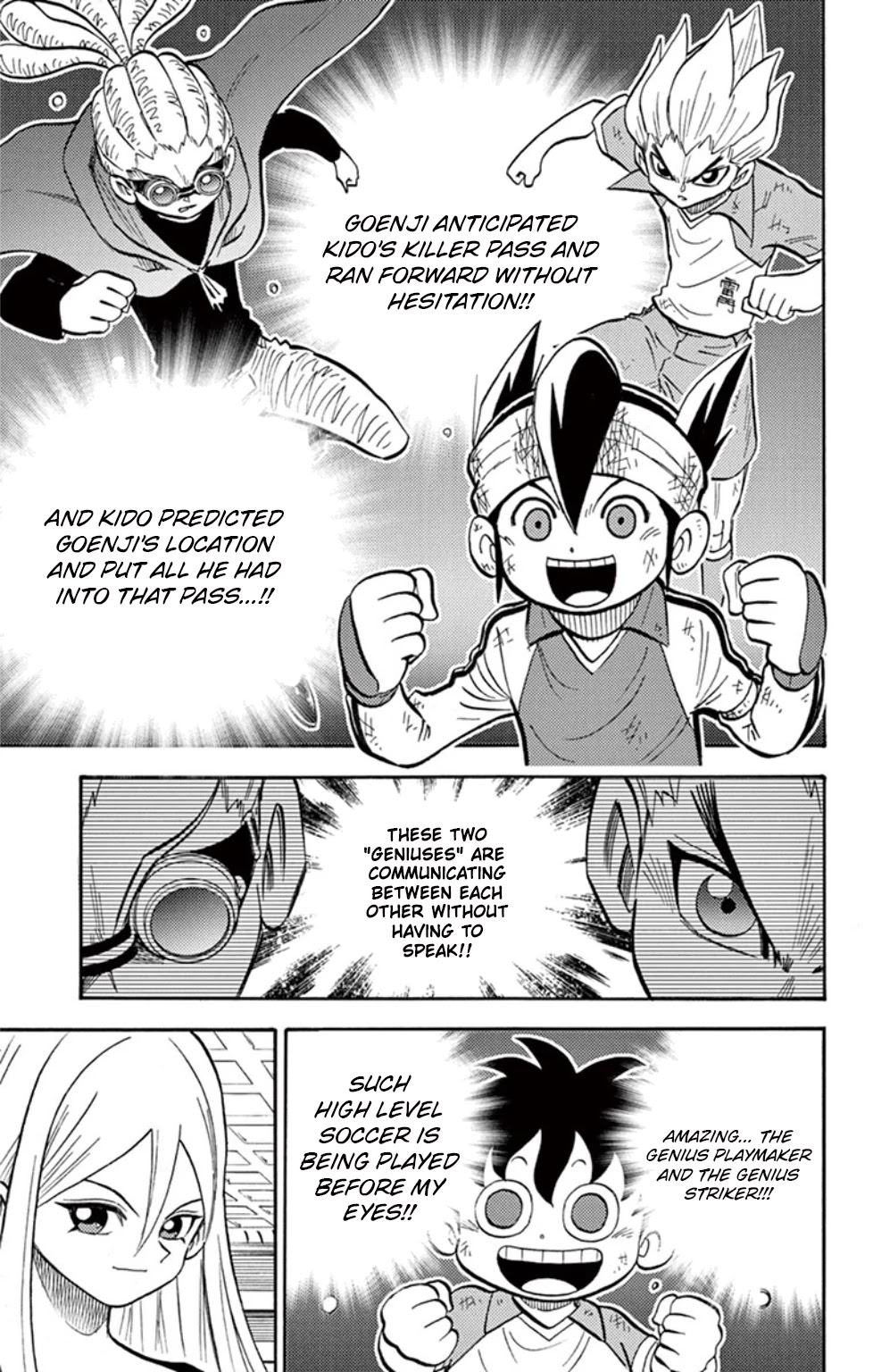Inazuma Eleven Chapter 19 page 27 - Chapter 19: Those that Stand against God...!!