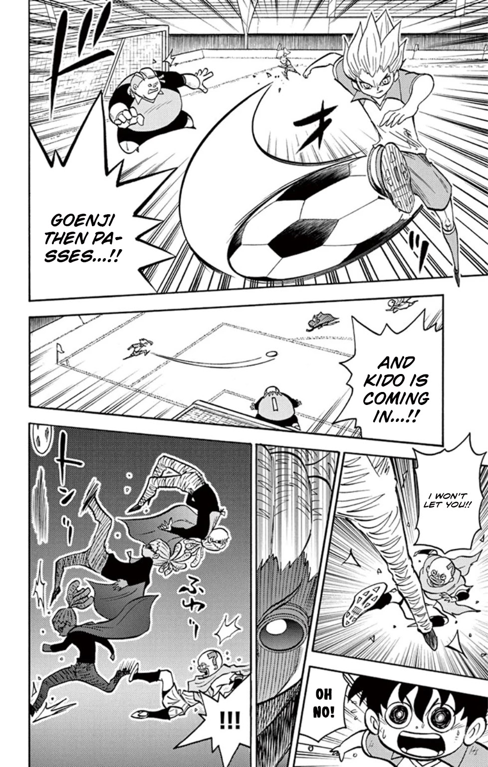 Inazuma Eleven Chapter 19 page 28 - Chapter 19: Those that Stand against God...!!