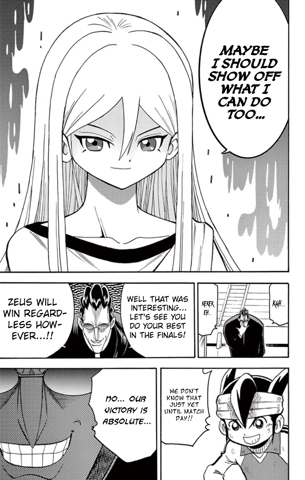 Inazuma Eleven Chapter 19 page 34 - Chapter 19: Those that Stand against God...!!