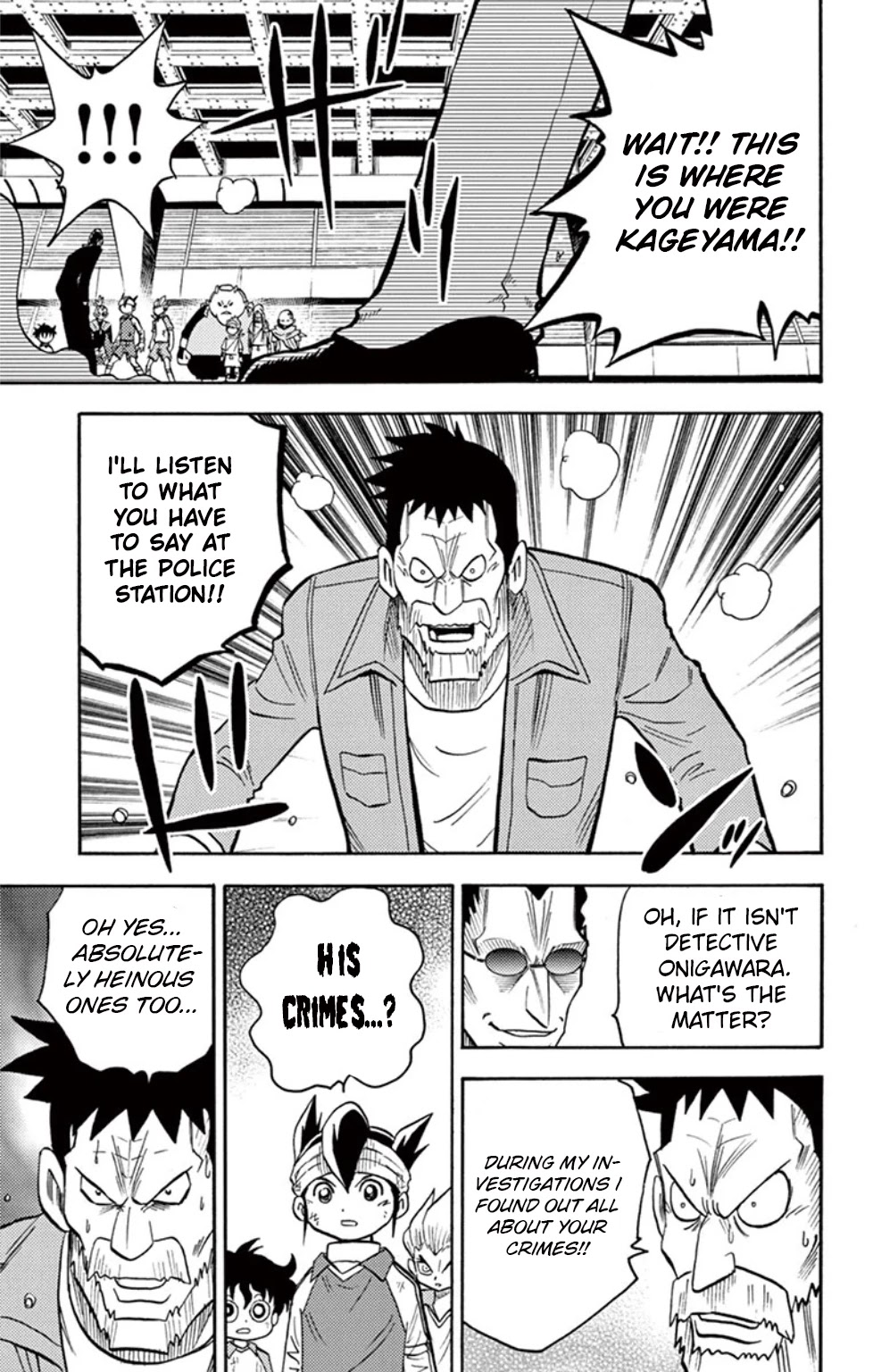 Inazuma Eleven Chapter 19 page 36 - Chapter 19: Those that Stand against God...!!