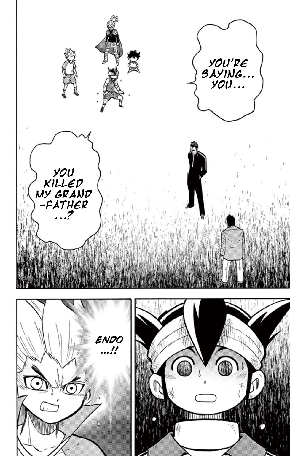 Inazuma Eleven Chapter 19 page 38 - Chapter 19: Those that Stand against God...!!