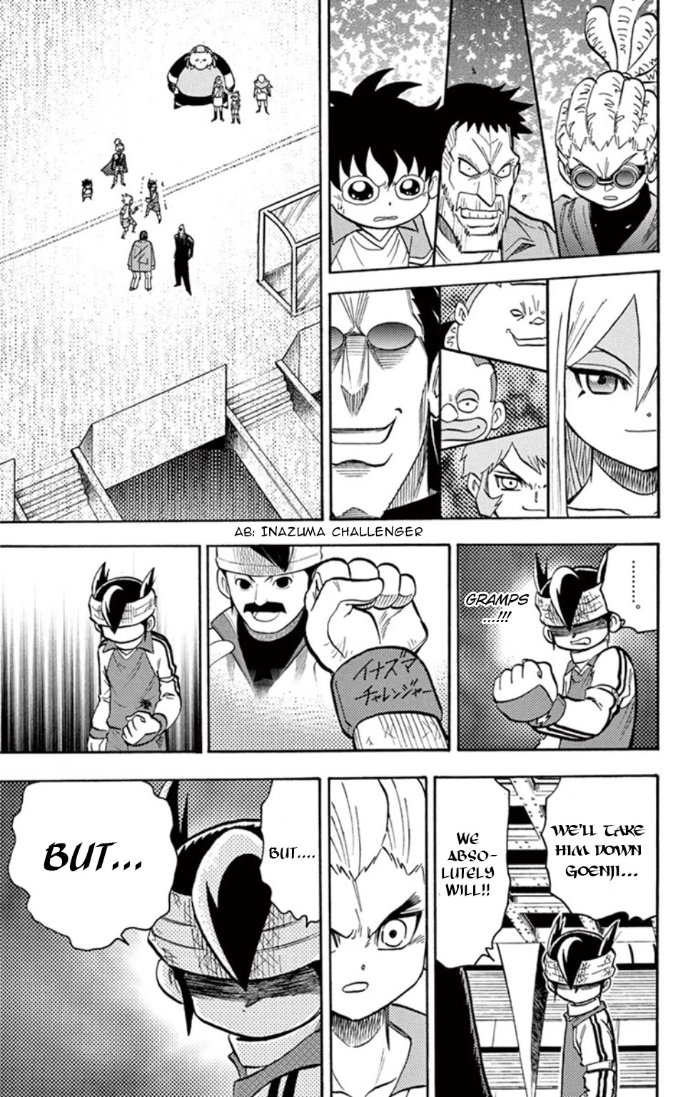 Inazuma Eleven Chapter 19 page 43 - Chapter 19: Those that Stand against God...!!