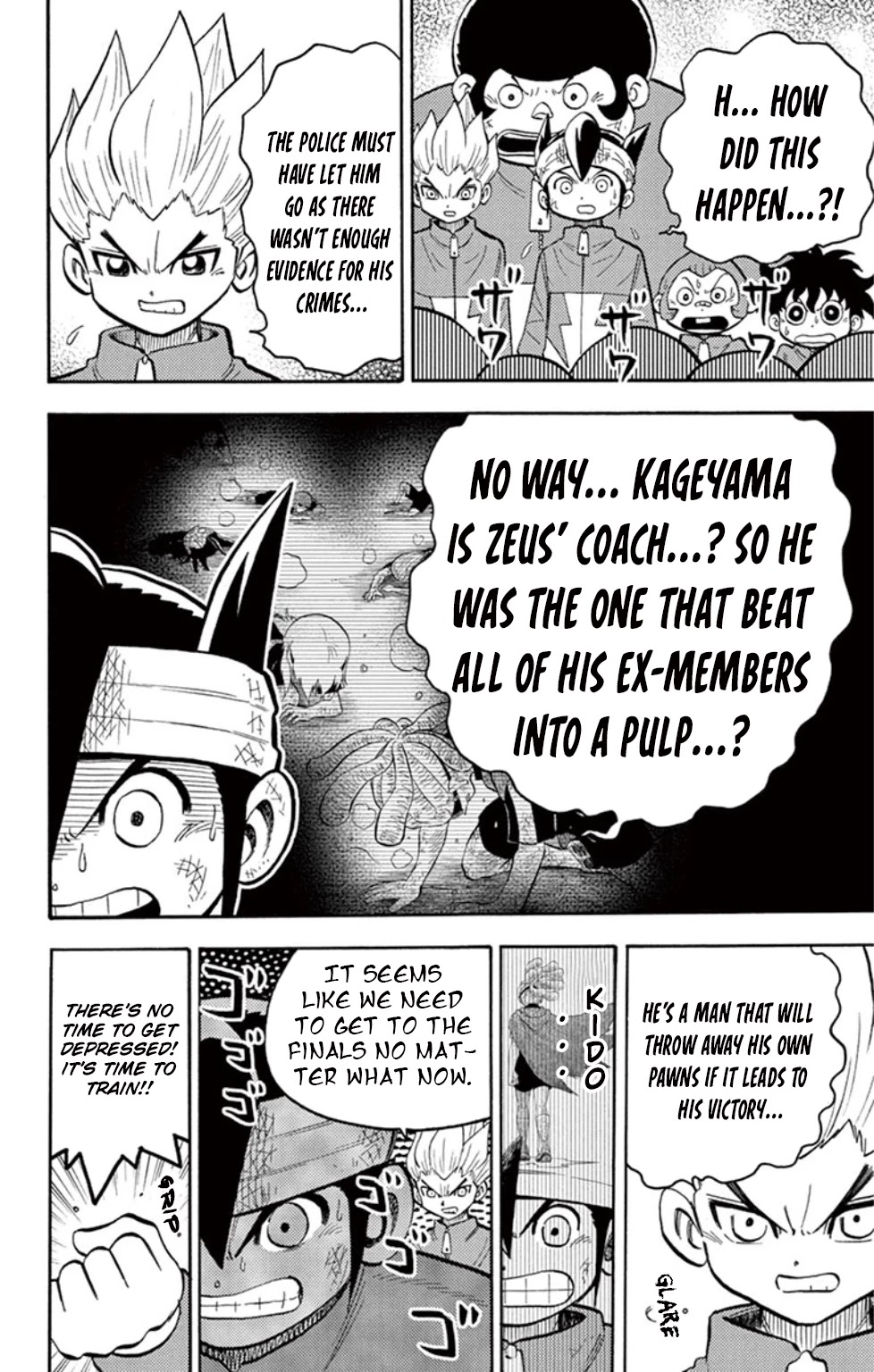 Inazuma Eleven Chapter 19 page 5 - Chapter 19: Those that Stand against God...!!