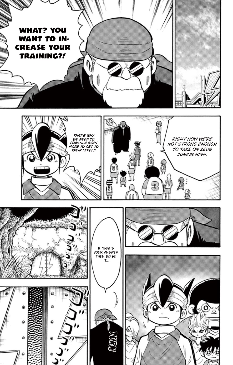 Inazuma Eleven Chapter 19 page 6 - Chapter 19: Those that Stand against God...!!