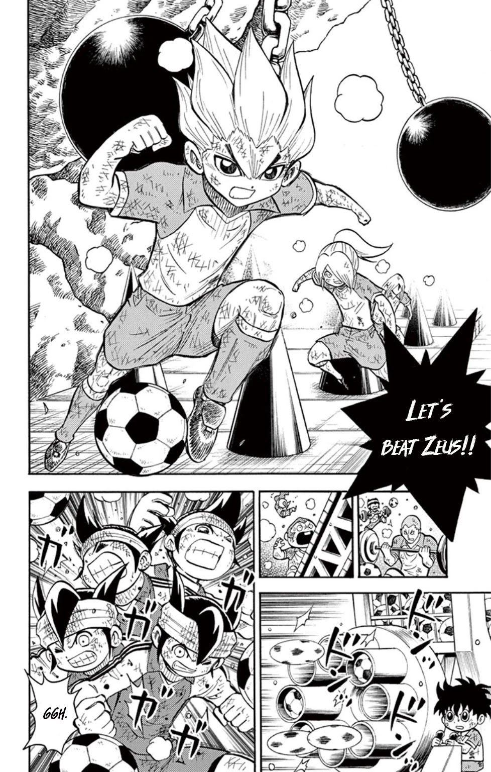 Inazuma Eleven Chapter 19 page 8 - Chapter 19: Those that Stand against God...!!