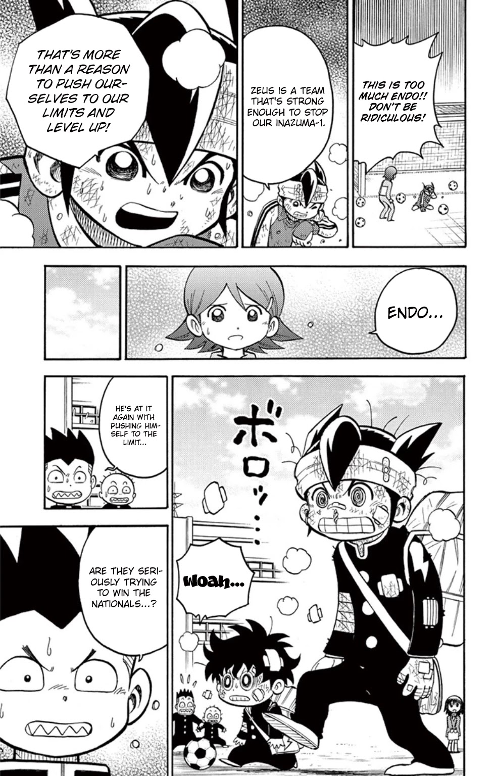 Inazuma Eleven Chapter 19 page 9 - Chapter 19: Those that Stand against God...!!