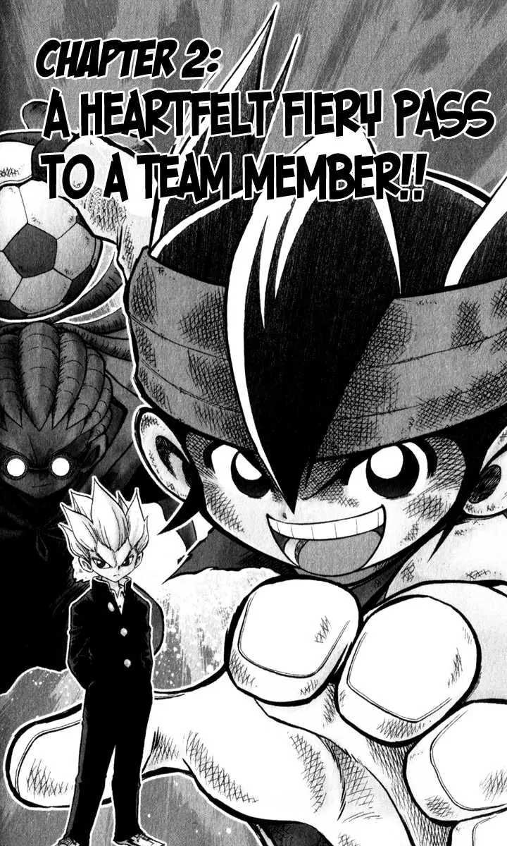 Inazuma Eleven Chapter 2 page 1 - Chapter 2: A Heartfelt Fiery Pass to a Team Member!