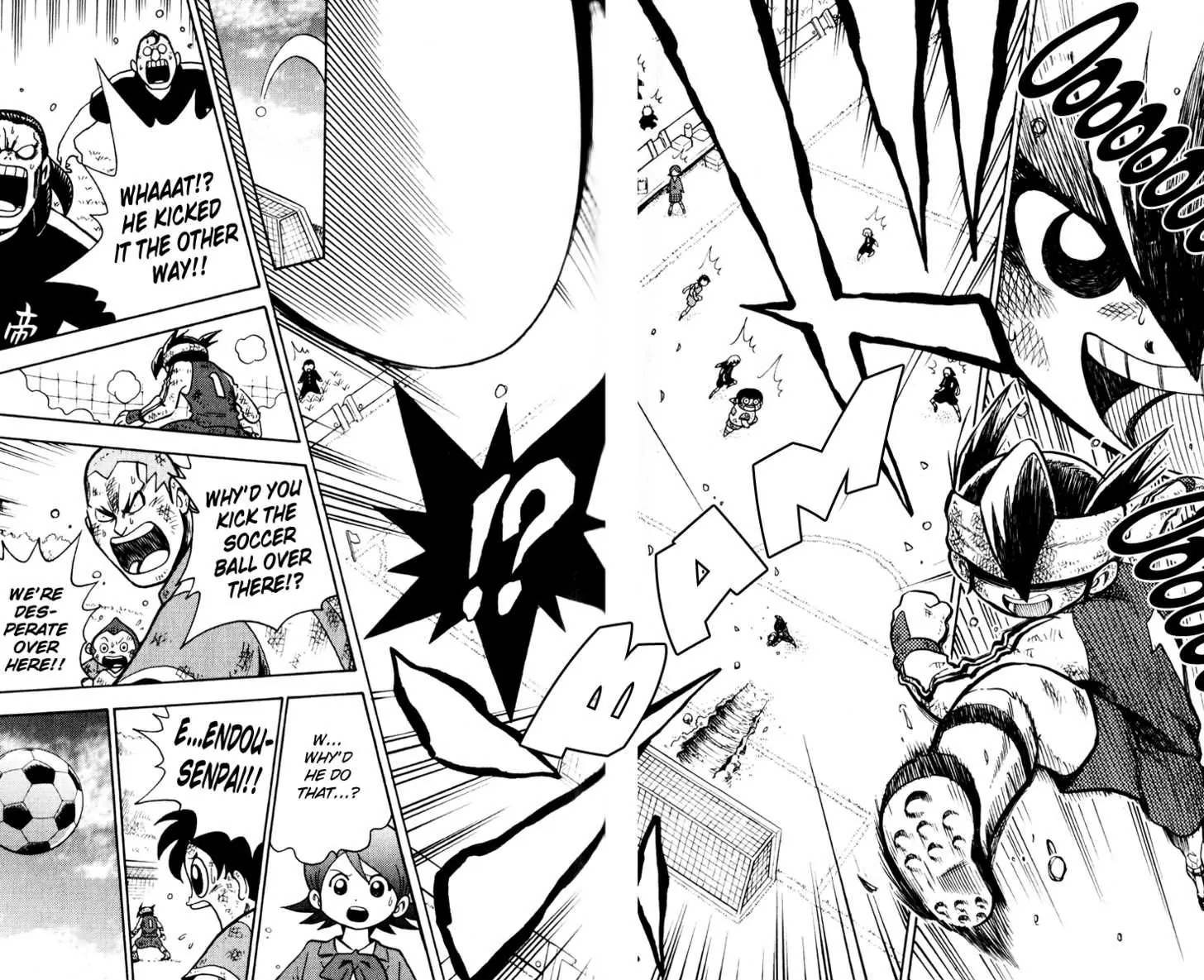 Inazuma Eleven Chapter 2 page 20 - Chapter 2: A Heartfelt Fiery Pass to a Team Member!