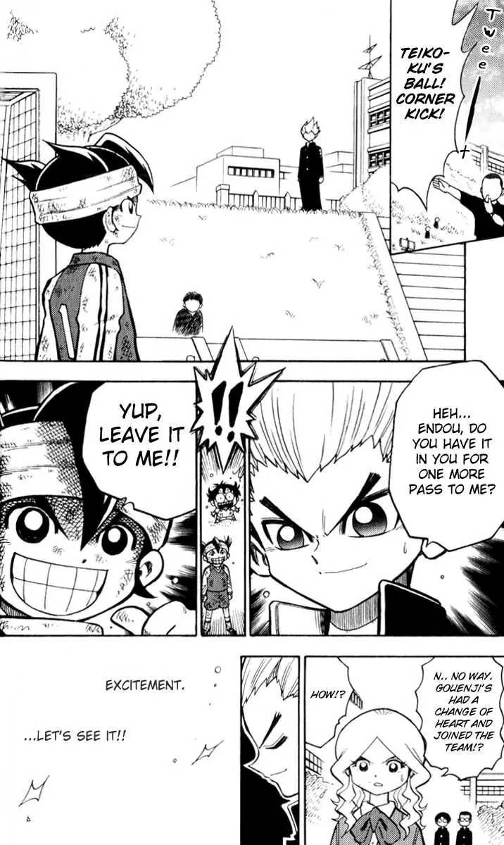 Inazuma Eleven Chapter 2 page 25 - Chapter 2: A Heartfelt Fiery Pass to a Team Member!