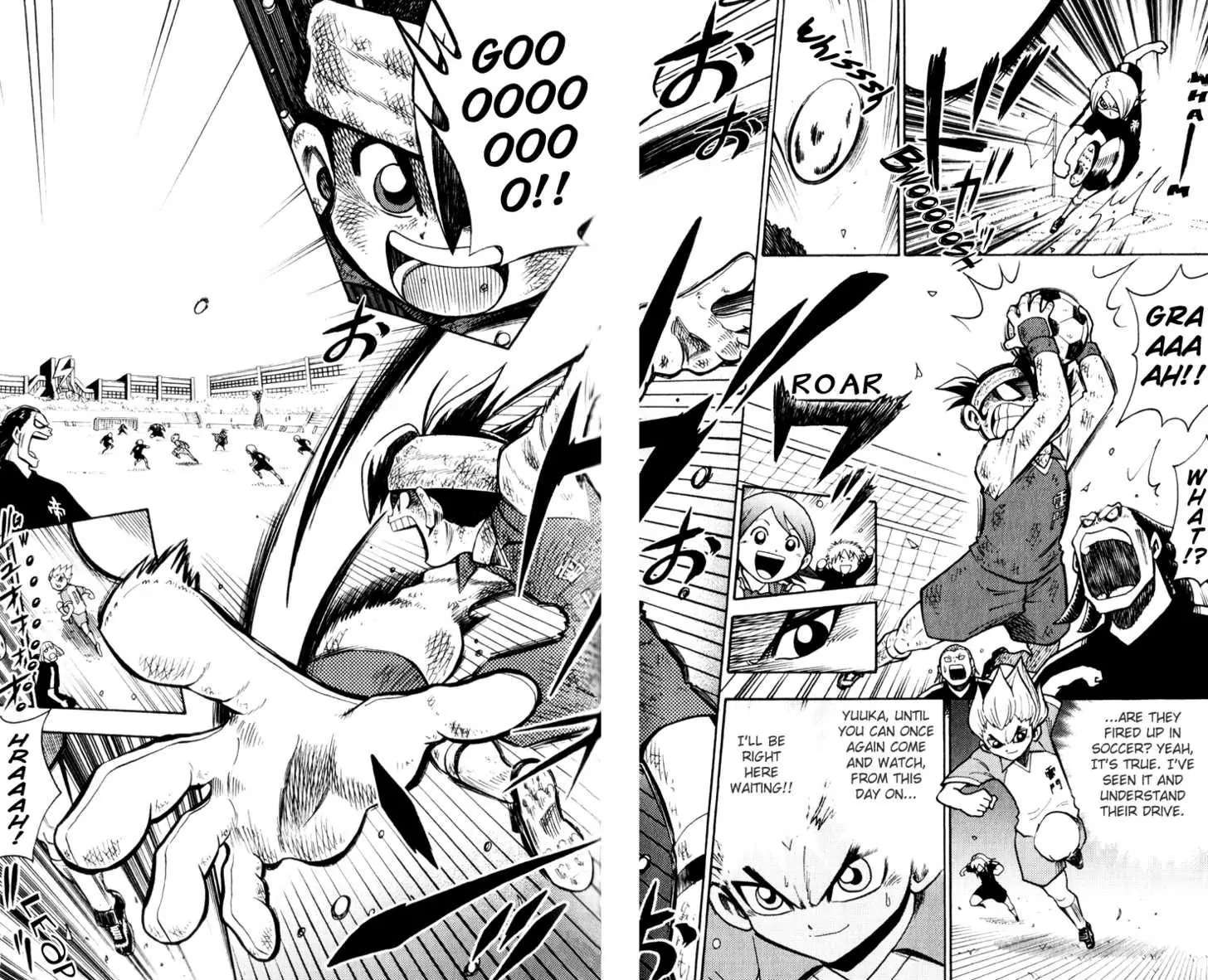 Inazuma Eleven Chapter 2 page 27 - Chapter 2: A Heartfelt Fiery Pass to a Team Member!