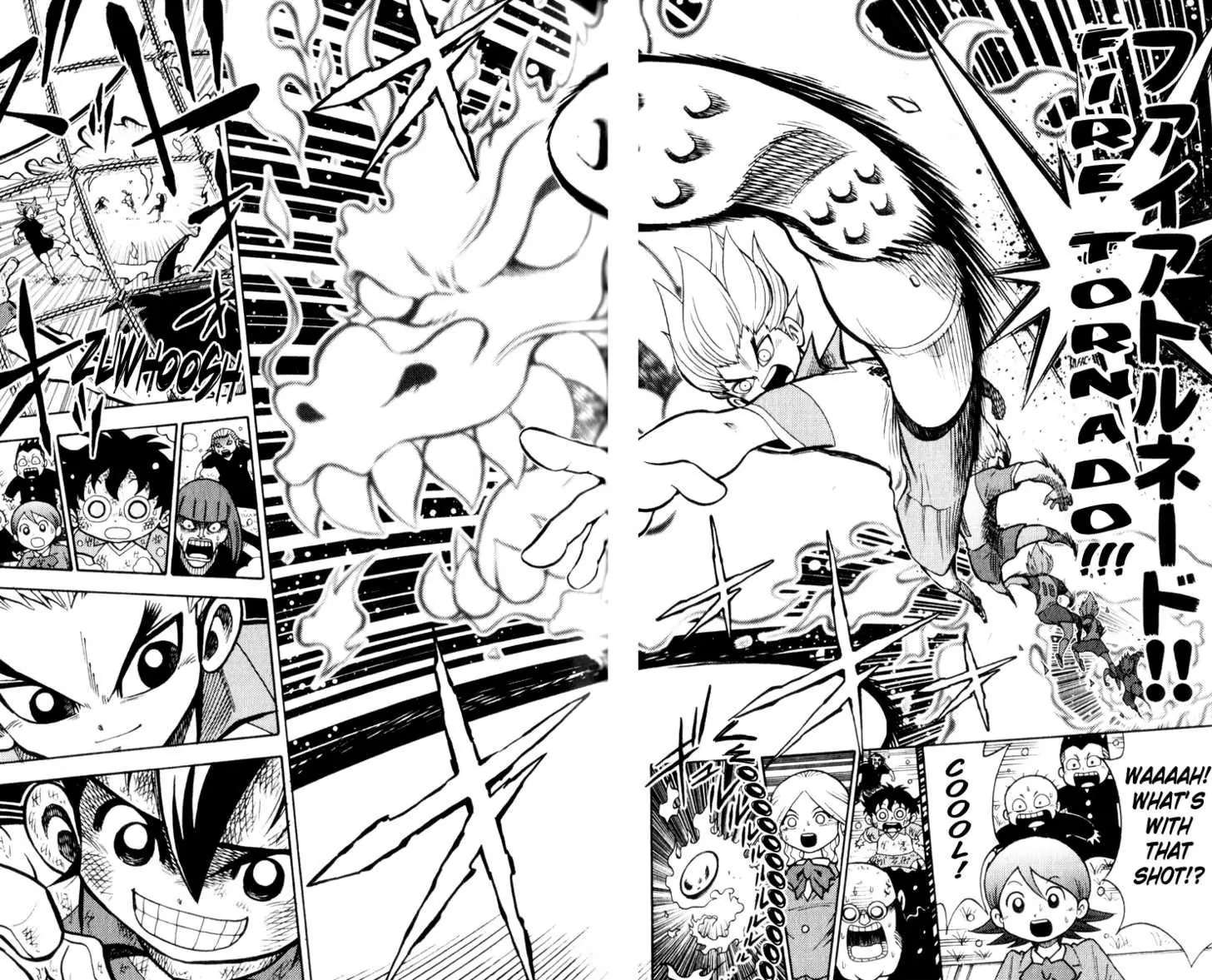 Inazuma Eleven Chapter 2 page 28 - Chapter 2: A Heartfelt Fiery Pass to a Team Member!