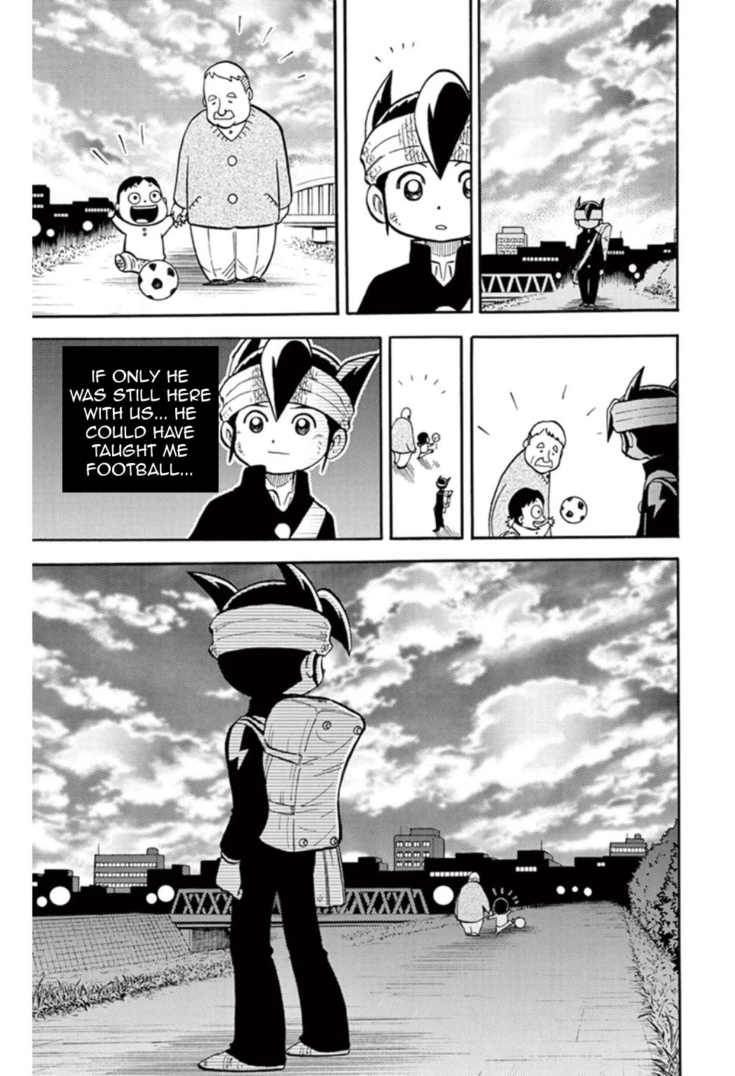 Inazuma Eleven Chapter 20 page 12 - Chapter 20: Zeus Vs Raimon: A fated match!