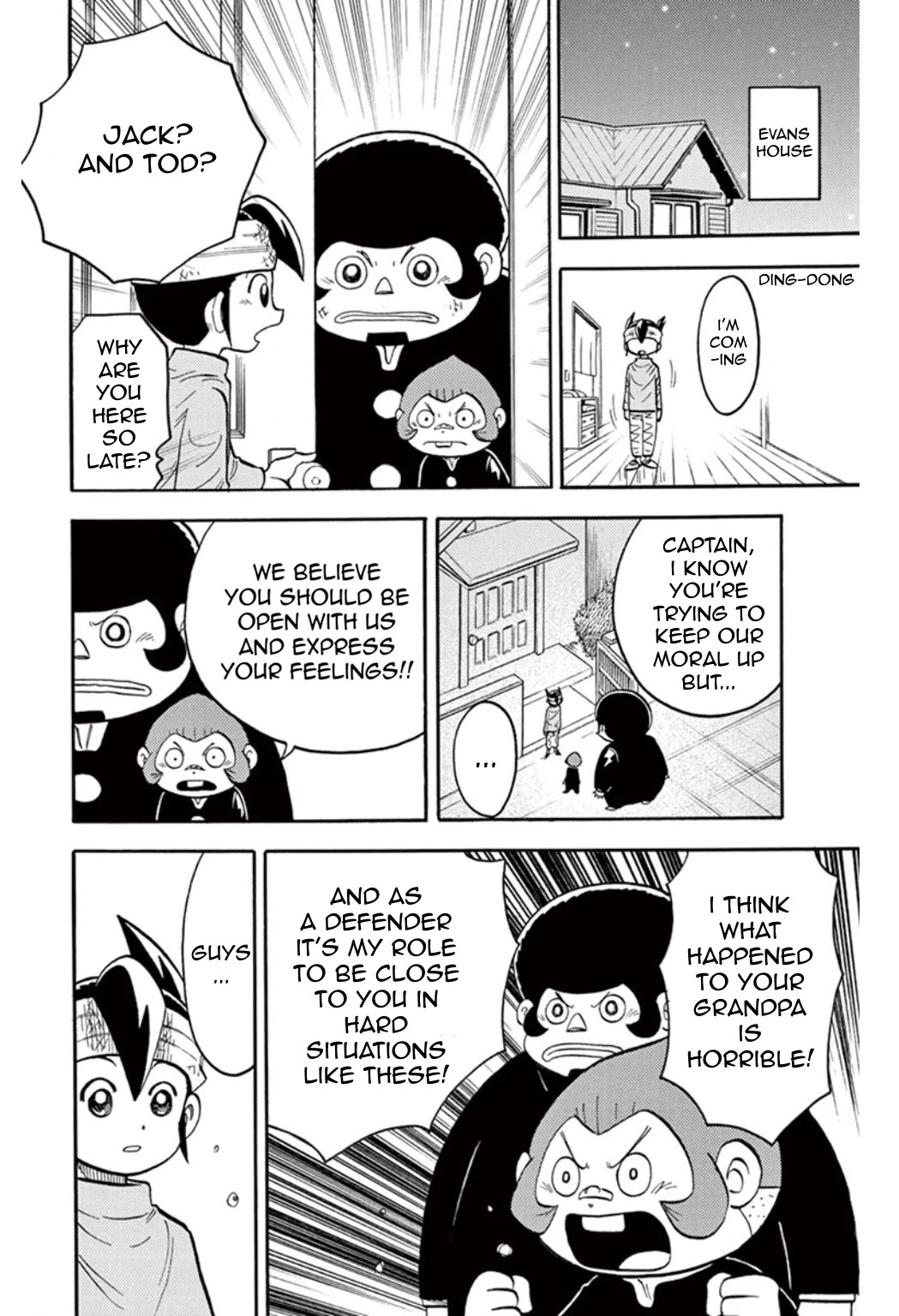 Inazuma Eleven Chapter 20 page 13 - Chapter 20: Zeus Vs Raimon: A fated match!