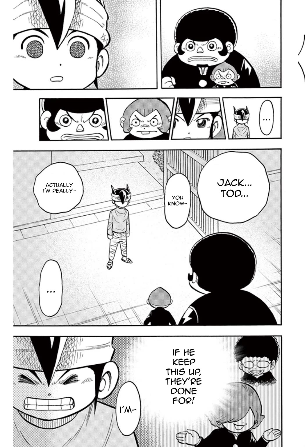 Inazuma Eleven Chapter 20 page 14 - Chapter 20: Zeus Vs Raimon: A fated match!