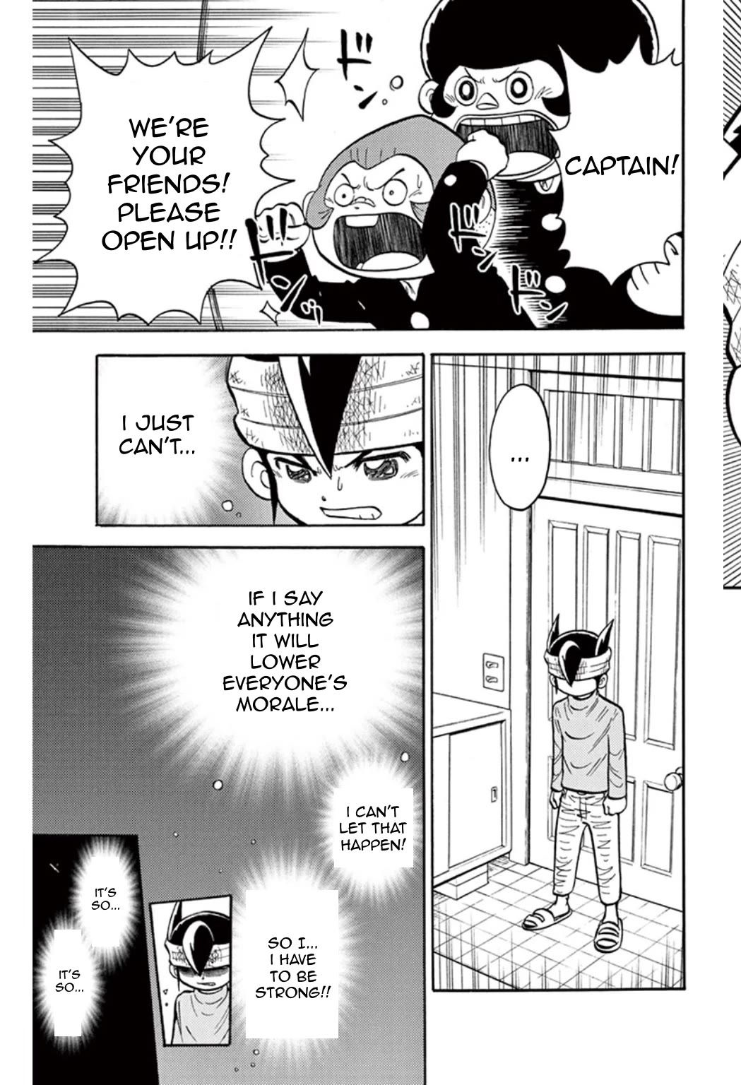 Inazuma Eleven Chapter 20 page 16 - Chapter 20: Zeus Vs Raimon: A fated match!