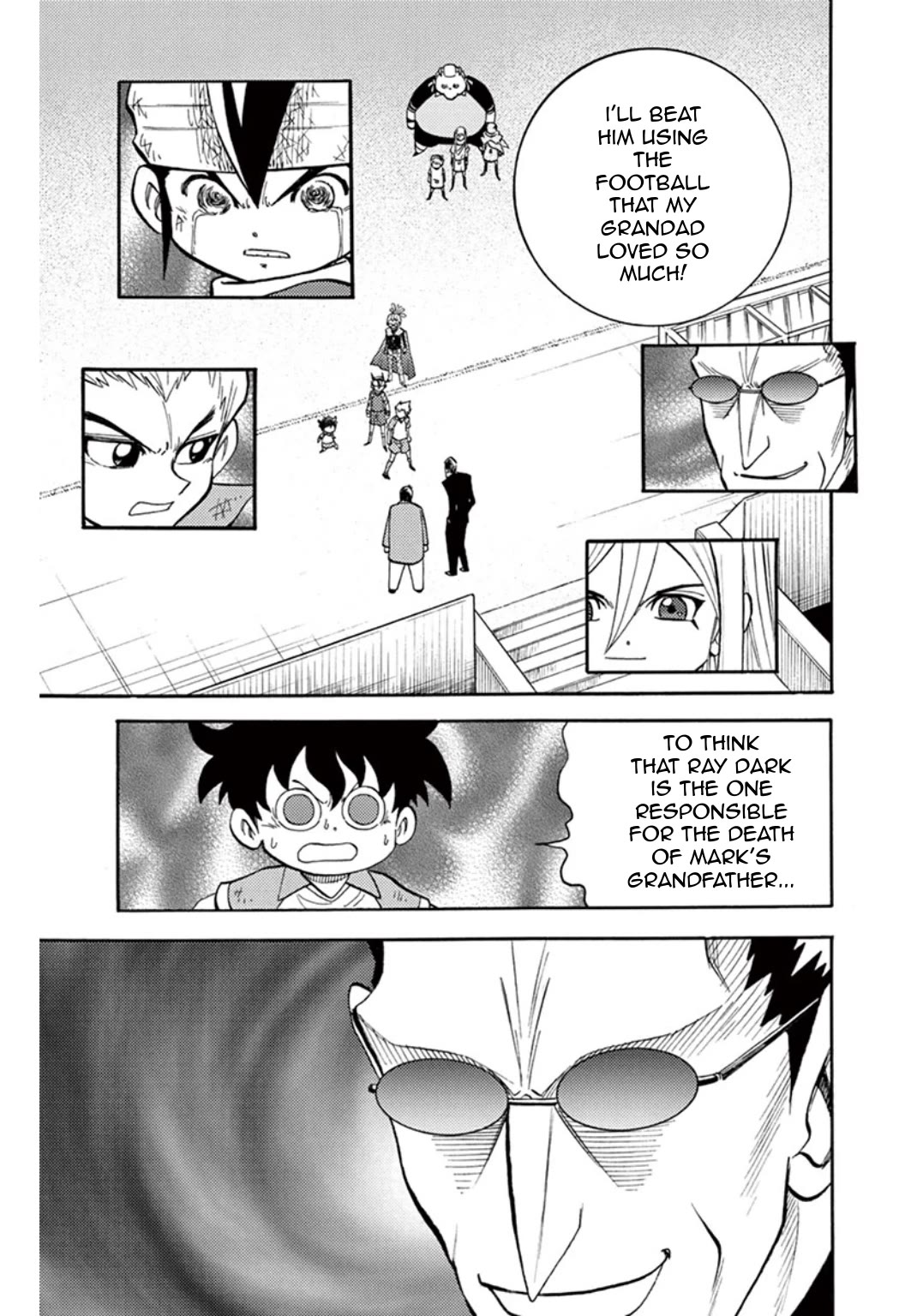 Inazuma Eleven Chapter 20 page 2 - Chapter 20: Zeus Vs Raimon: A fated match!