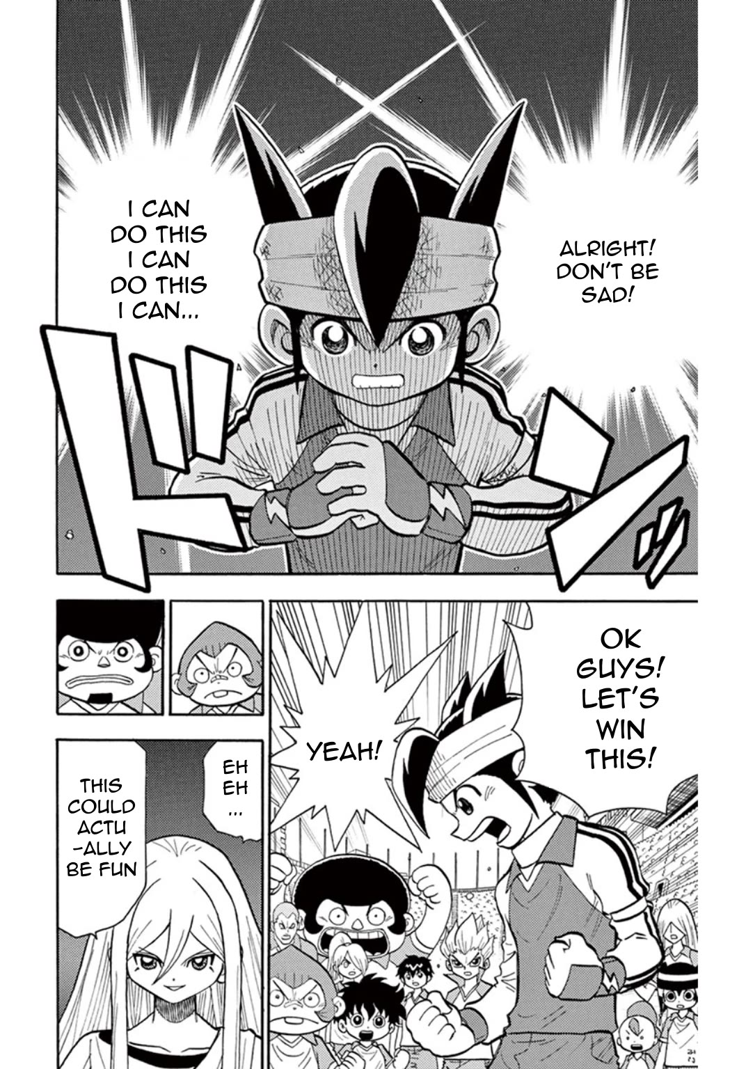Inazuma Eleven Chapter 20 page 20 - Chapter 20: Zeus Vs Raimon: A fated match!