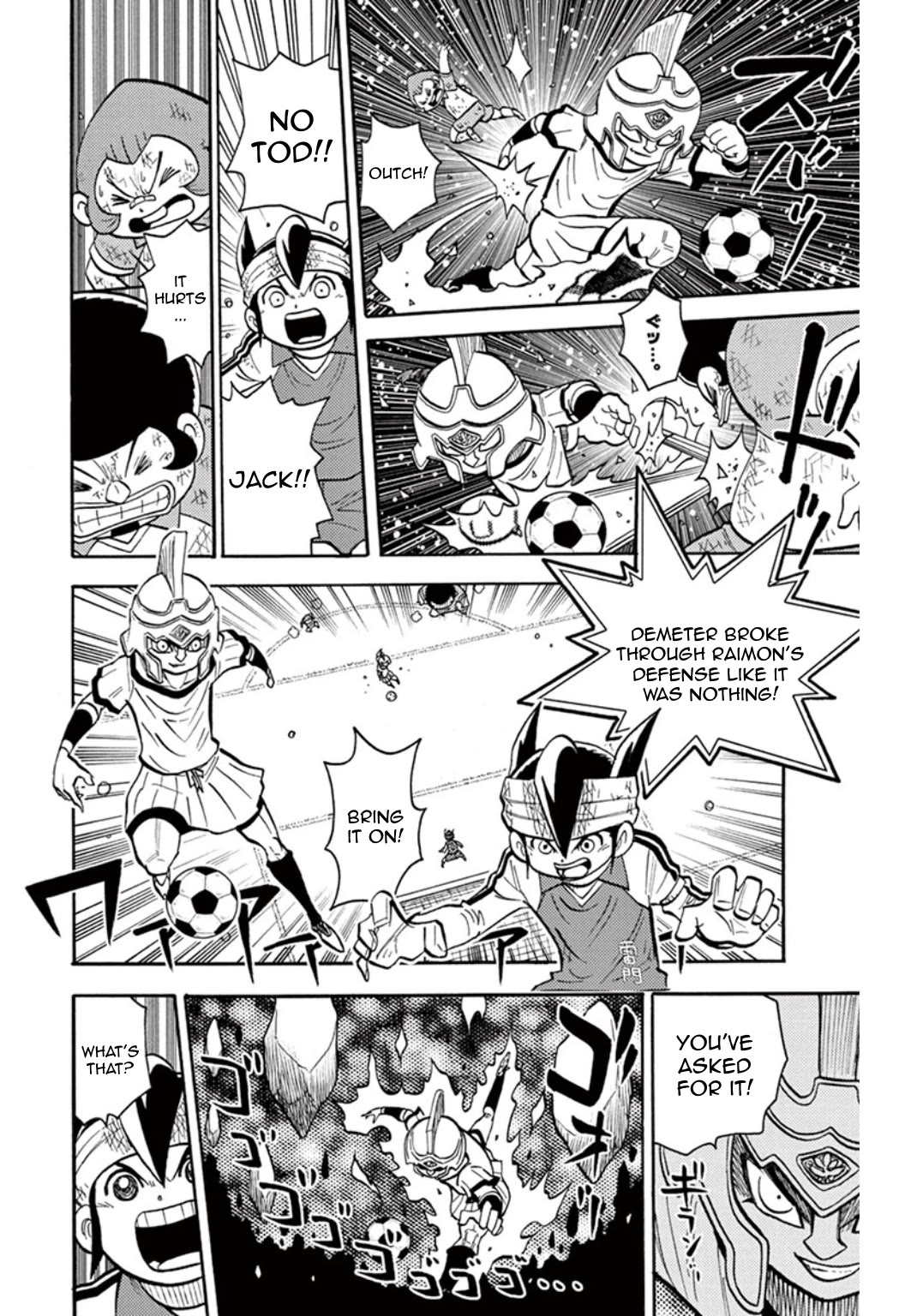 Inazuma Eleven Chapter 20 page 26 - Chapter 20: Zeus Vs Raimon: A fated match!