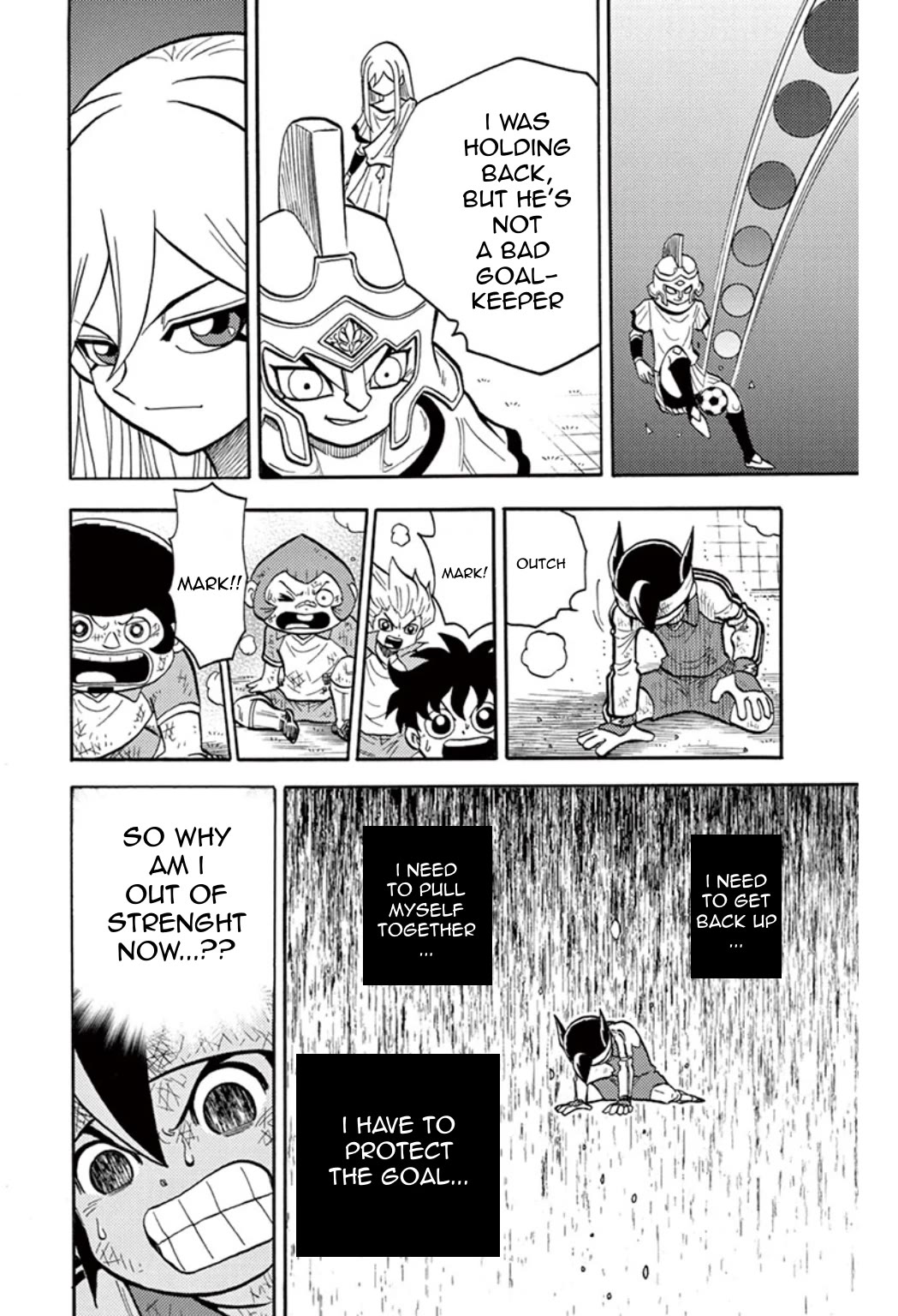 Inazuma Eleven Chapter 20 page 30 - Chapter 20: Zeus Vs Raimon: A fated match!