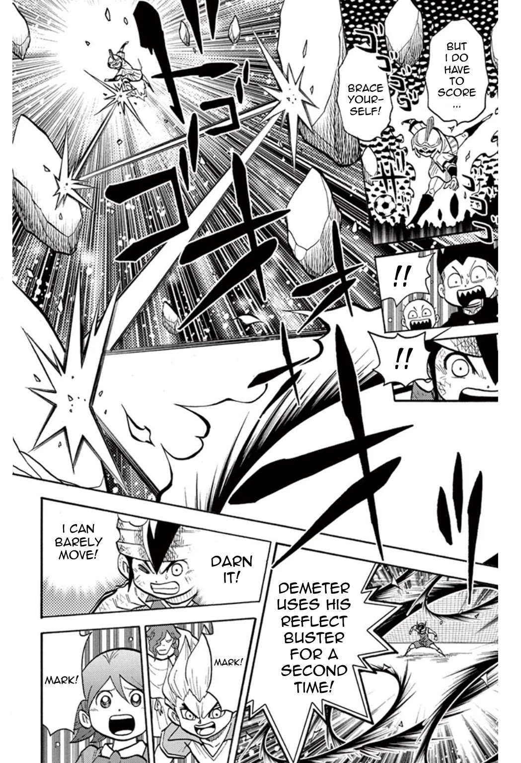 Inazuma Eleven Chapter 20 page 32 - Chapter 20: Zeus Vs Raimon: A fated match!