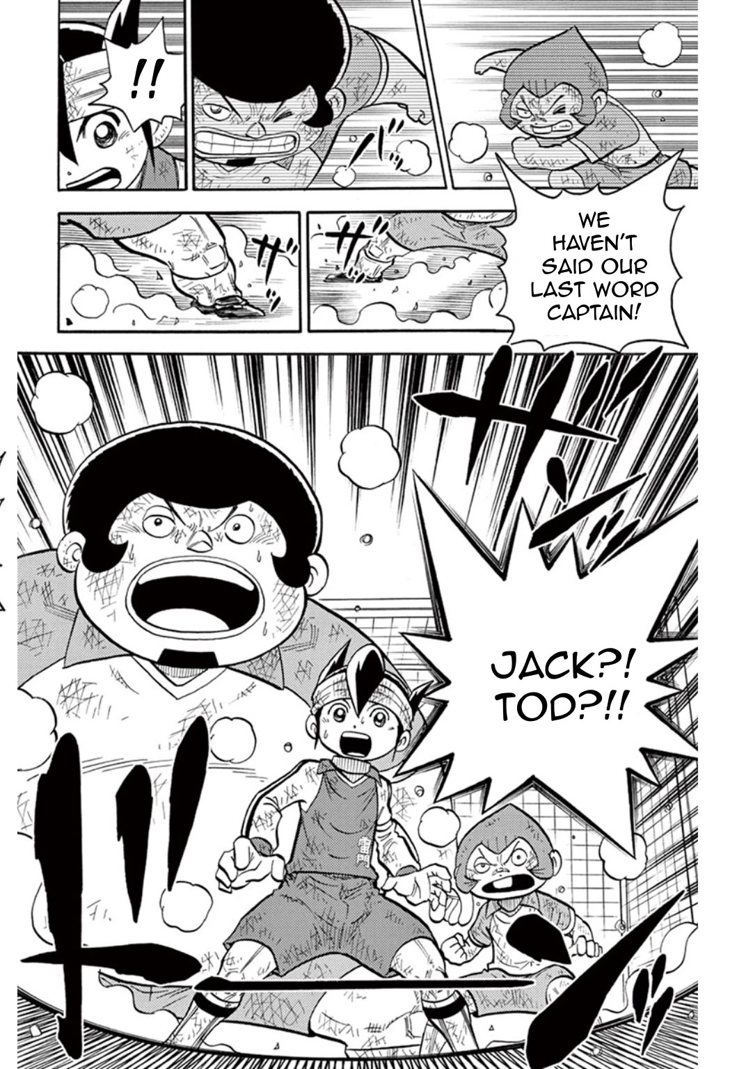 Inazuma Eleven Chapter 20 page 36 - Chapter 20: Zeus Vs Raimon: A fated match!