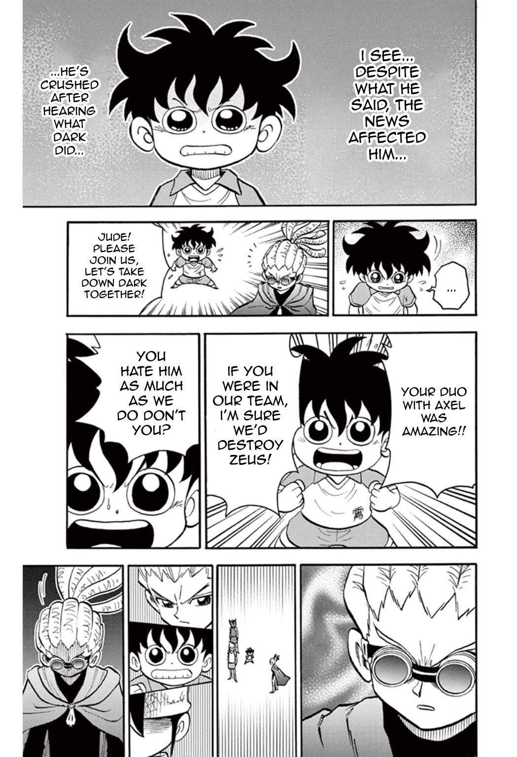 Inazuma Eleven Chapter 20 page 4 - Chapter 20: Zeus Vs Raimon: A fated match!