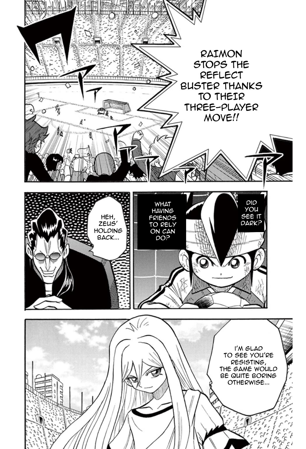 Inazuma Eleven Chapter 20 page 41 - Chapter 20: Zeus Vs Raimon: A fated match!