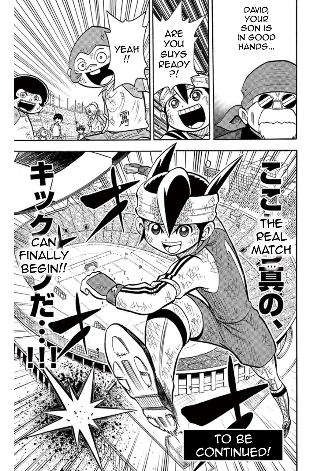 Inazuma Eleven Chapter 20 page 42 - Chapter 20: Zeus Vs Raimon: A fated match!