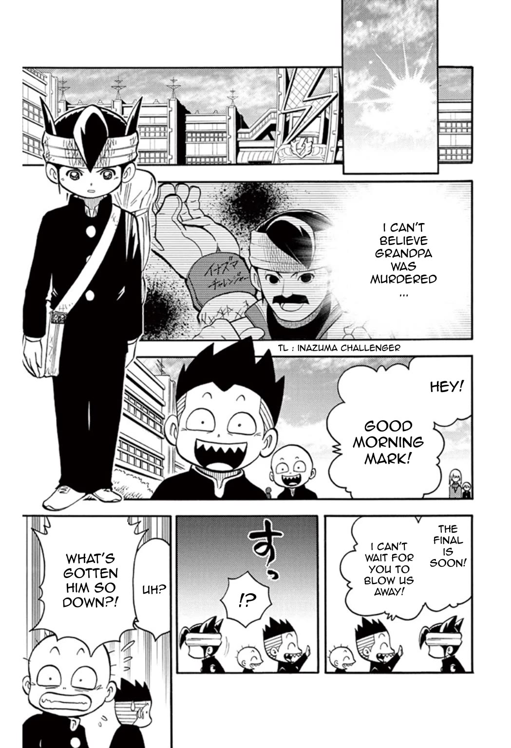 Inazuma Eleven Chapter 20 page 6 - Chapter 20: Zeus Vs Raimon: A fated match!