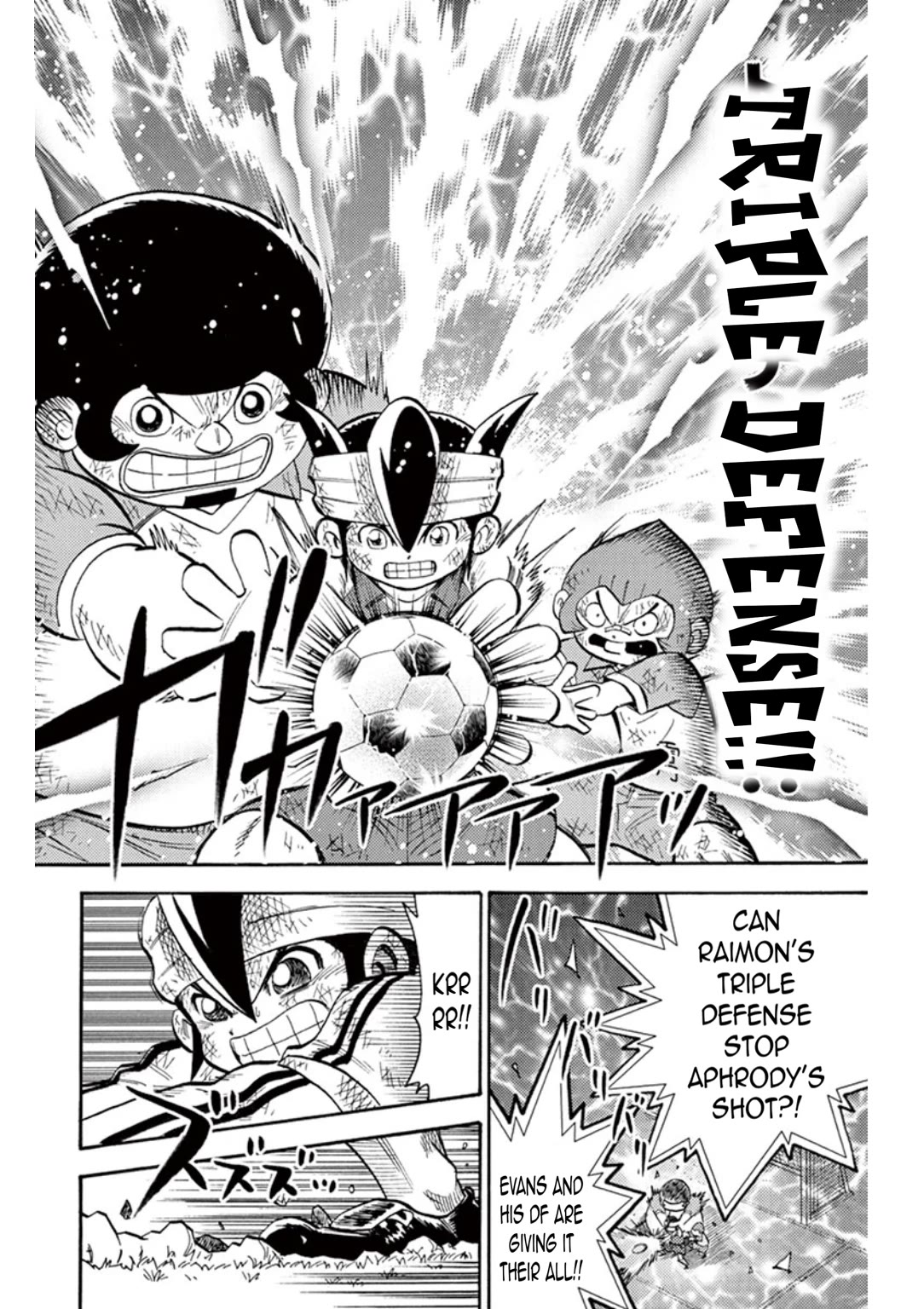 Inazuma Eleven Chapter 21 page 10 - Chapter 21: A crushing first half!