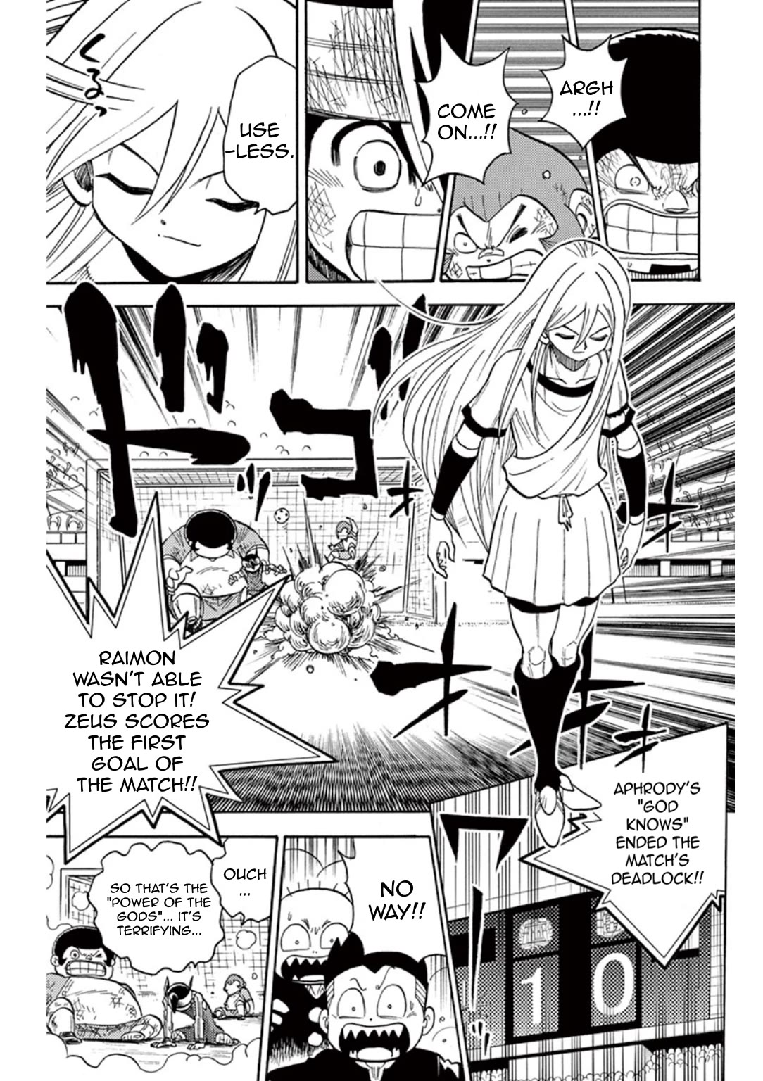 Inazuma Eleven Chapter 21 page 11 - Chapter 21: A crushing first half!