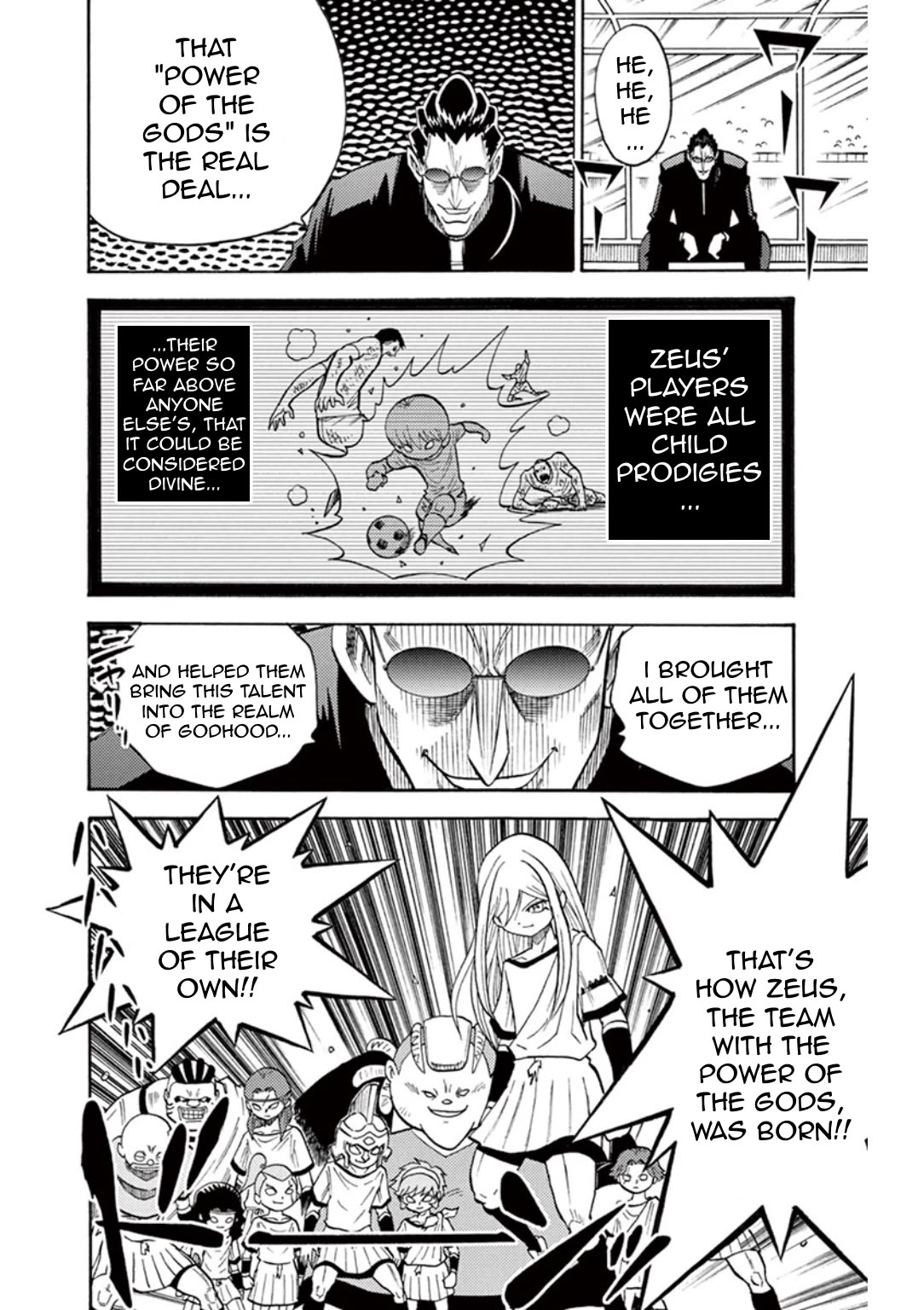 Inazuma Eleven Chapter 21 page 12 - Chapter 21: A crushing first half!