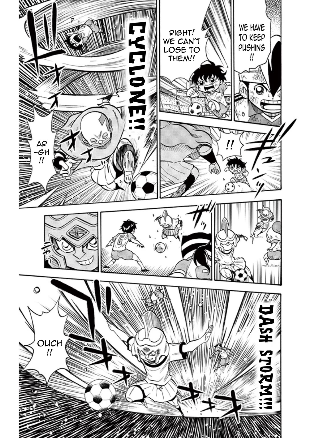 Inazuma Eleven Chapter 21 page 13 - Chapter 21: A crushing first half!