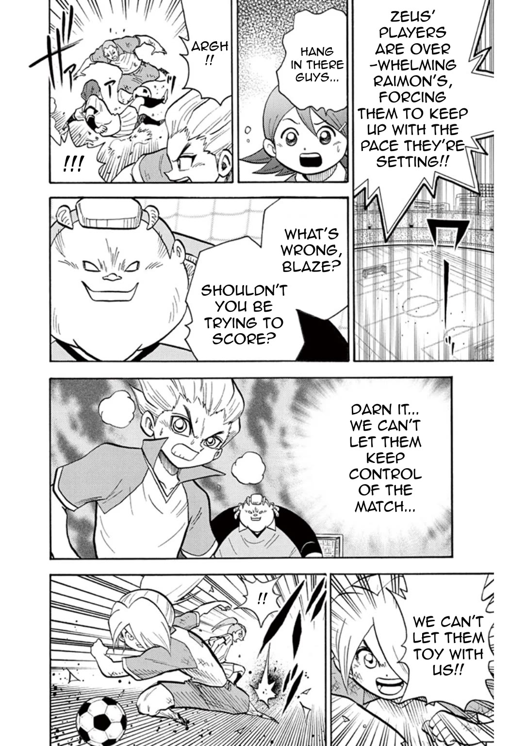 Inazuma Eleven Chapter 21 page 14 - Chapter 21: A crushing first half!