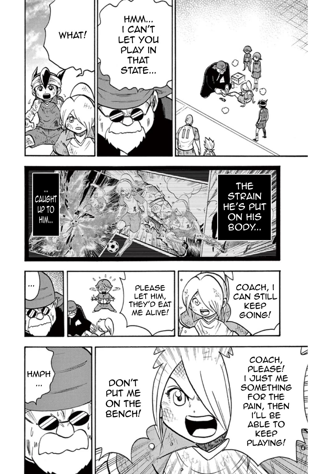 Inazuma Eleven Chapter 21 page 18 - Chapter 21: A crushing first half!