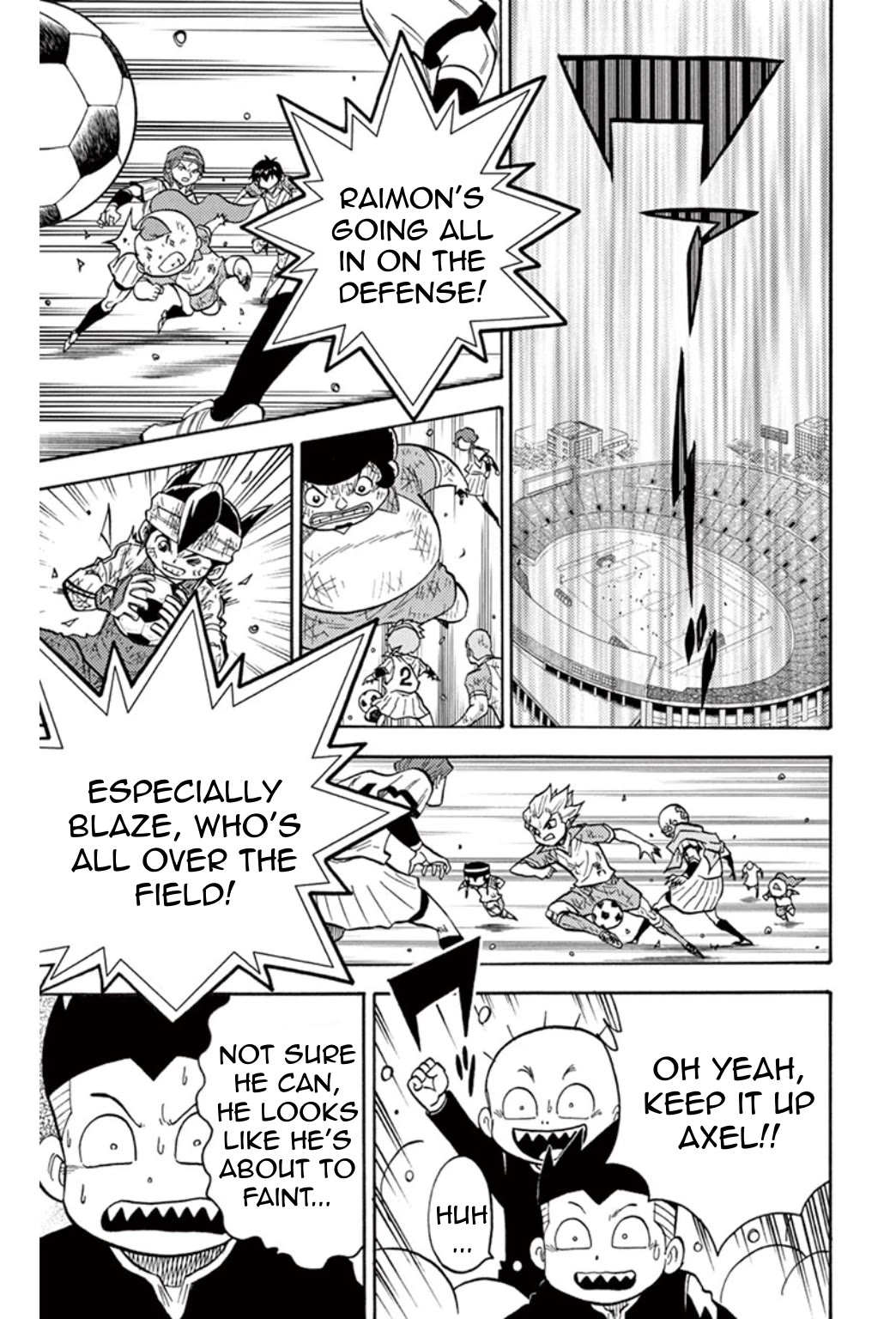 Inazuma Eleven Chapter 21 page 23 - Chapter 21: A crushing first half!
