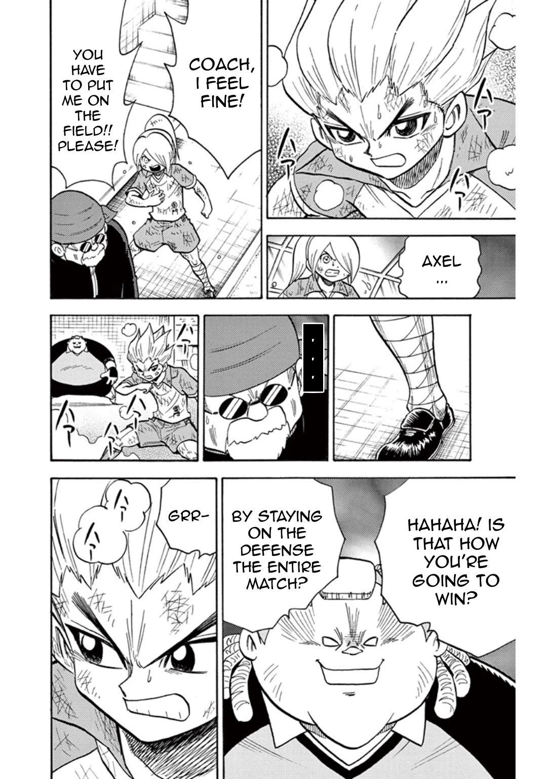 Inazuma Eleven Chapter 21 page 24 - Chapter 21: A crushing first half!