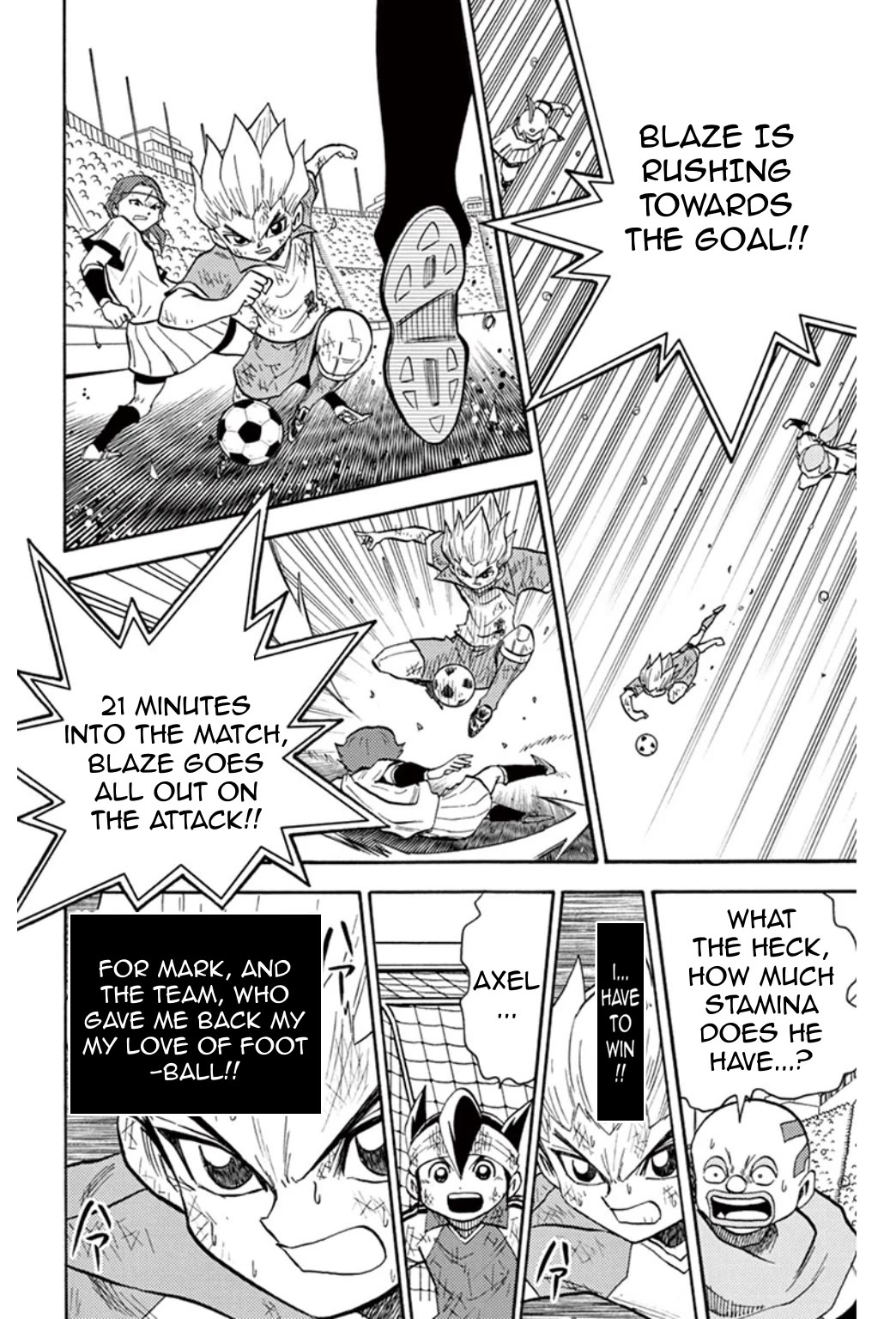 Inazuma Eleven Chapter 21 page 26 - Chapter 21: A crushing first half!