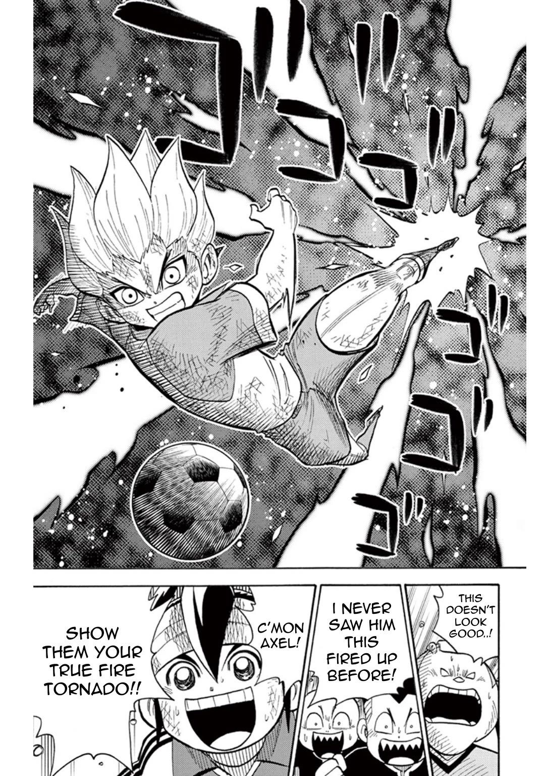Inazuma Eleven Chapter 21 page 29 - Chapter 21: A crushing first half!