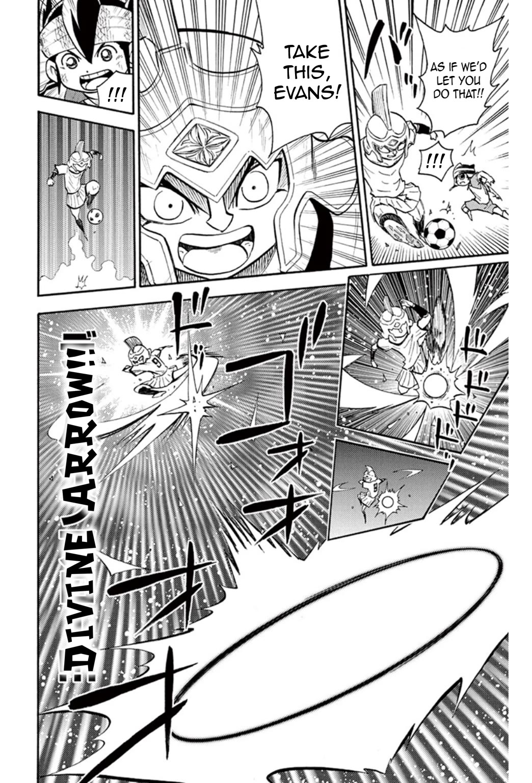 Inazuma Eleven Chapter 21 page 3 - Chapter 21: A crushing first half!