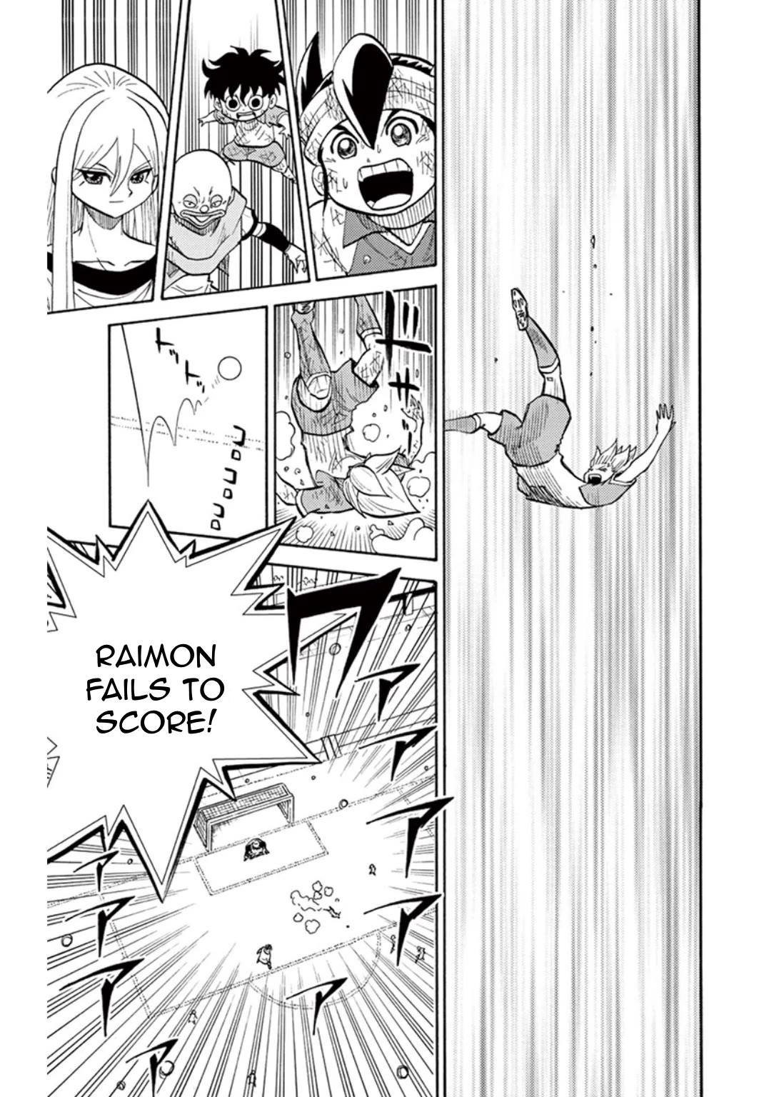 Inazuma Eleven Chapter 21 page 32 - Chapter 21: A crushing first half!