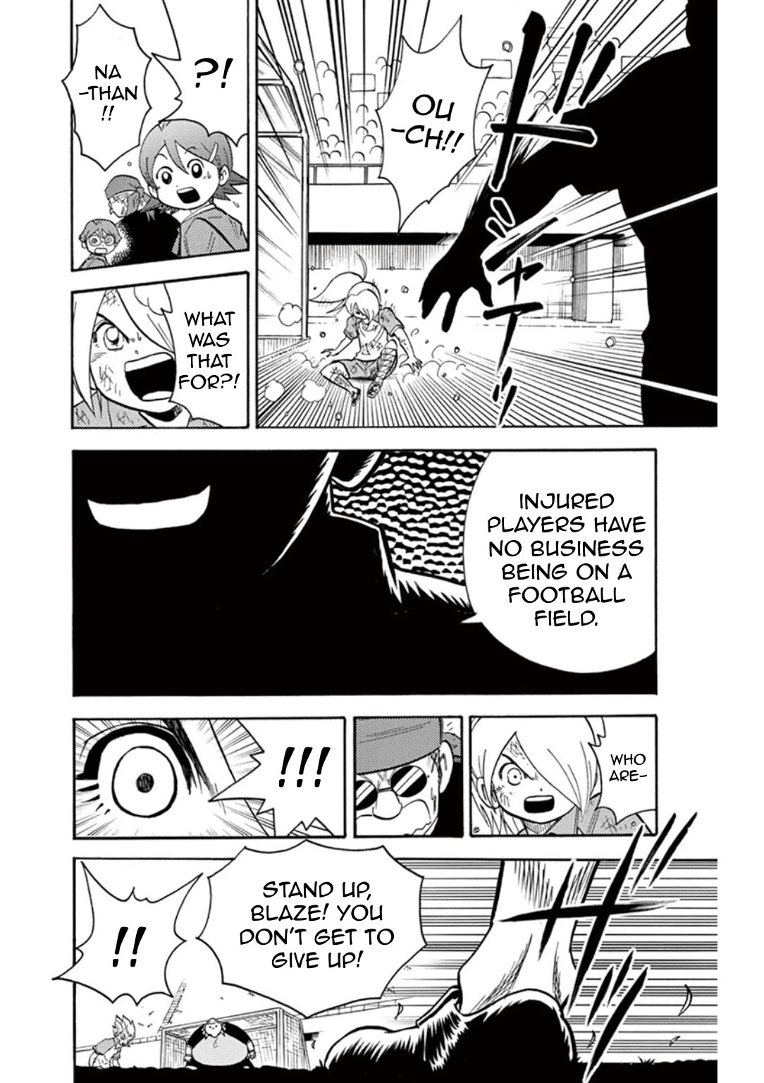 Inazuma Eleven Chapter 21 page 37 - Chapter 21: A crushing first half!