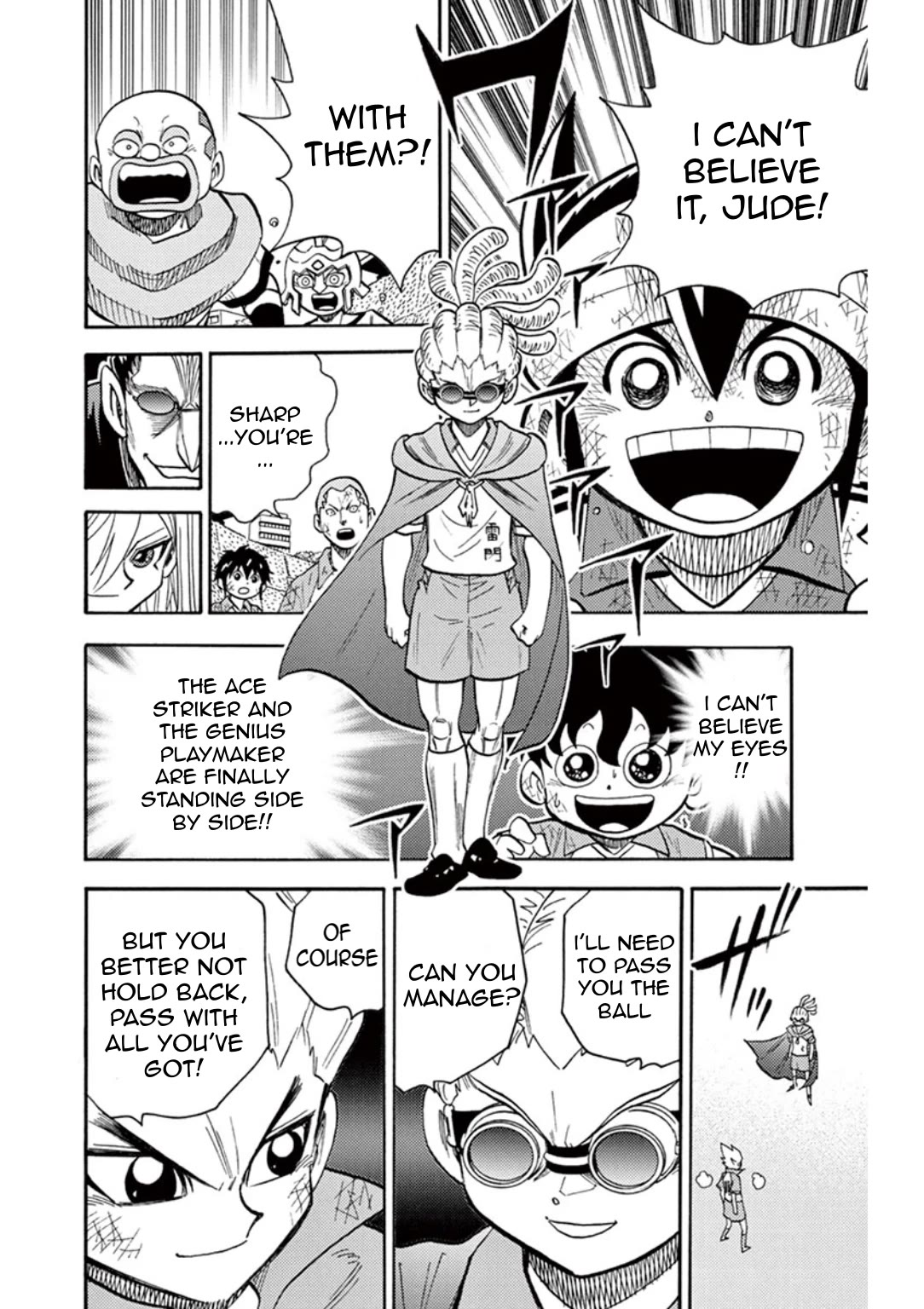 Inazuma Eleven Chapter 21 page 42 - Chapter 21: A crushing first half!