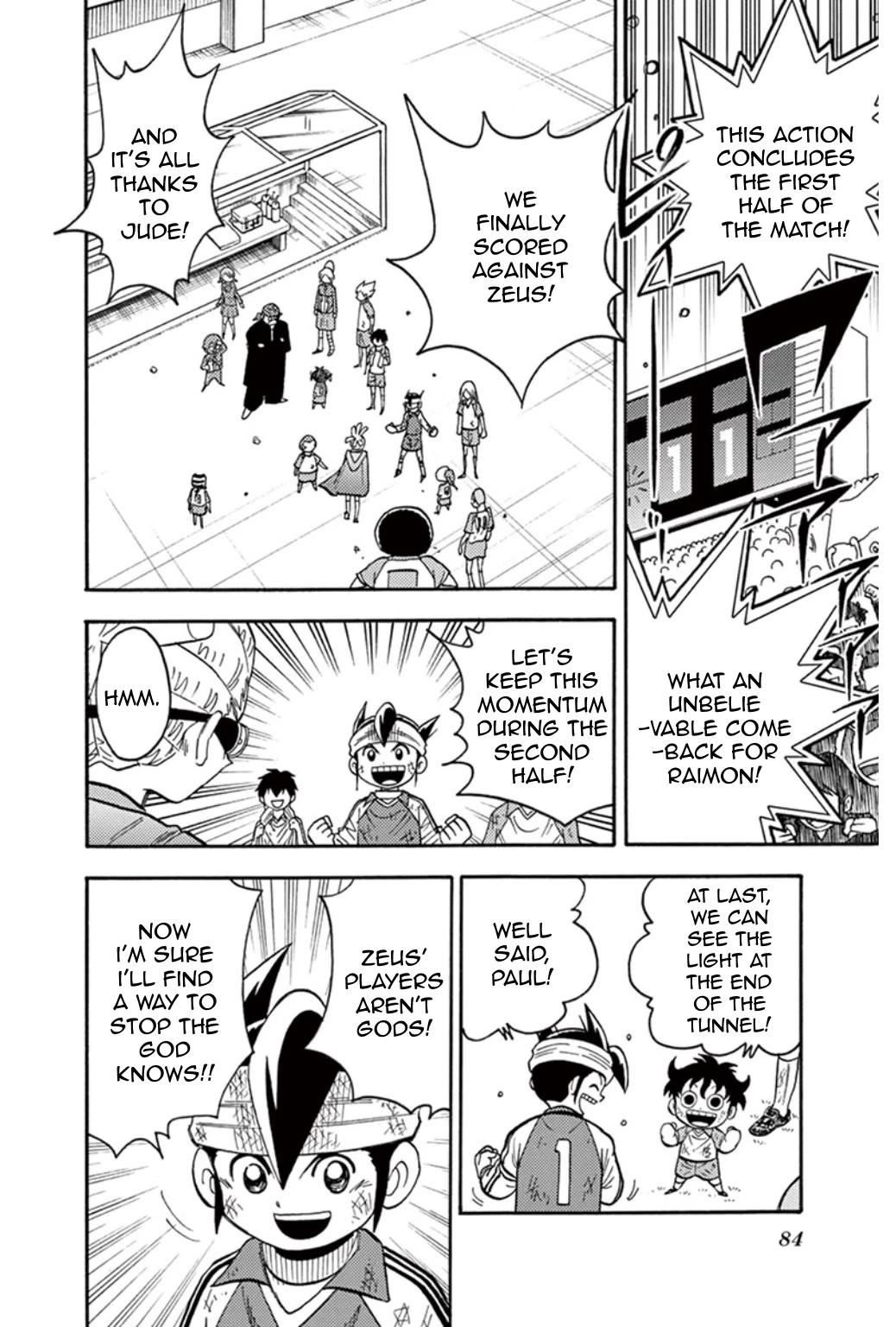 Inazuma Eleven Chapter 22 page 28 - Chapter 22: The genius playmaker