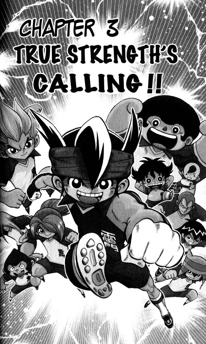 Inazuma Eleven Chapter 3 page 1 - Chapter 3: True Strength's Calling!