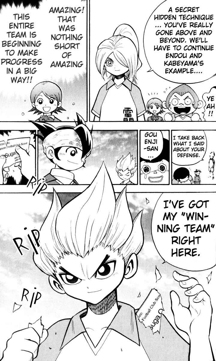 Inazuma Eleven Chapter 3 page 34 - Chapter 3: True Strength's Calling!
