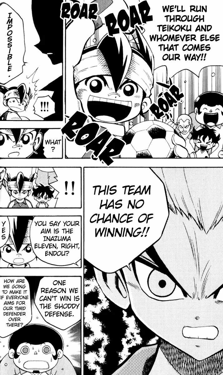 Inazuma Eleven Chapter 3 page 9 - Chapter 3: True Strength's Calling!