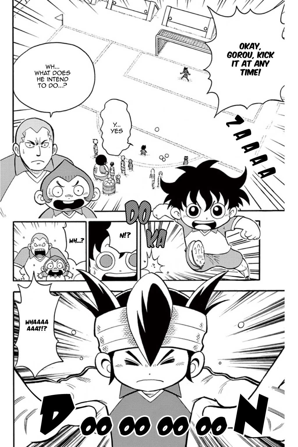 Inazuma Eleven Chapter 5 page 15 - Chapter 5: Break the Spell, Raimon Junior High