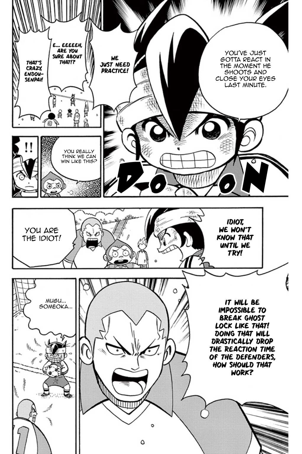 Inazuma Eleven Chapter 5 page 17 - Chapter 5: Break the Spell, Raimon Junior High